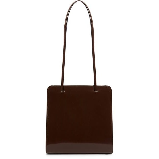 Fane Lisse tote bag — Choc Spazzolato