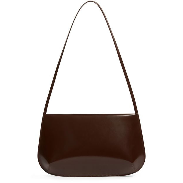 Fane Bra shoulder bag — Choc Spazzolato
