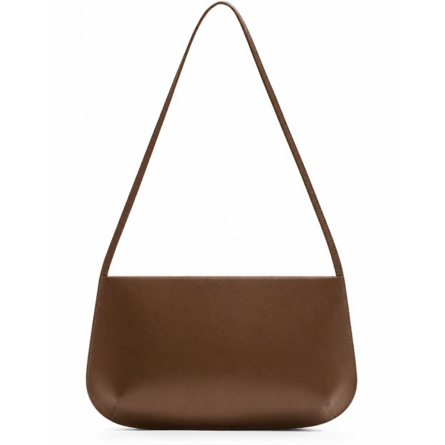 Fane Bra shoulder bag — Tan Calf