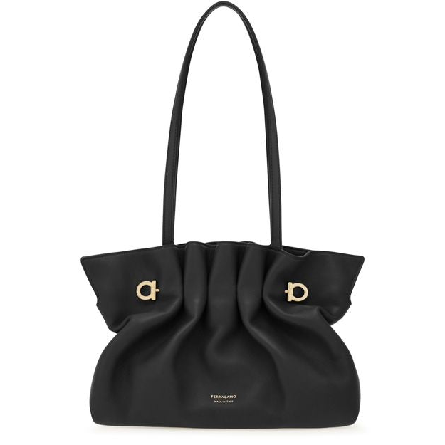 Ferragamo Soft-bag (S) — Nero