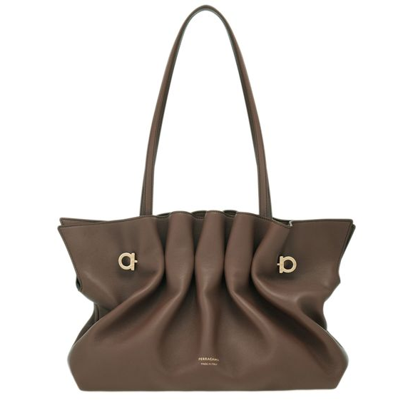 Ferragamo Soft-bag (S) — Concrete