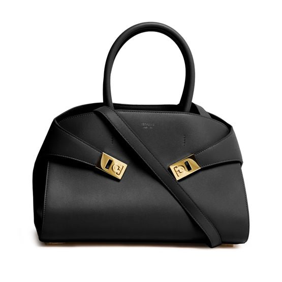 Ferragamo Hug crossbody bag — Nero