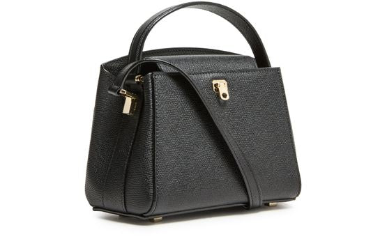 Valextra Brera micro bag in Nero — view 2