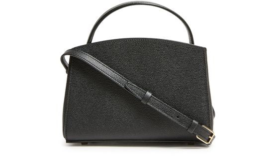 Valextra Brera micro bag in Nero — view 3