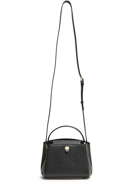 Valextra Brera micro bag in Nero — view 4