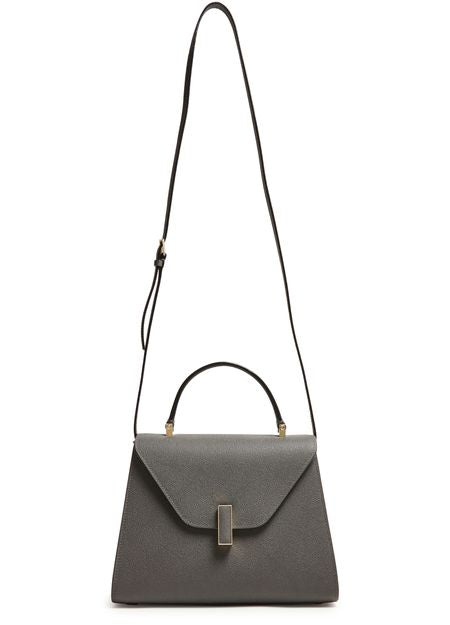 Valextra Iside handbag in Fumo Di Londra — view 4
