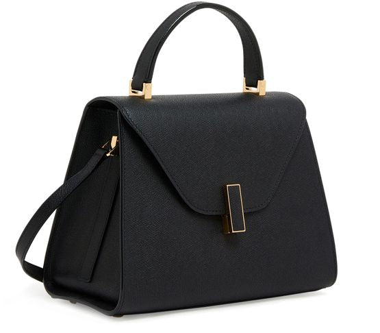 Valextra Iside handbag in Nero — view 2