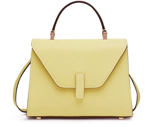 Valextra Iside micro bag in Mimosa — view 1