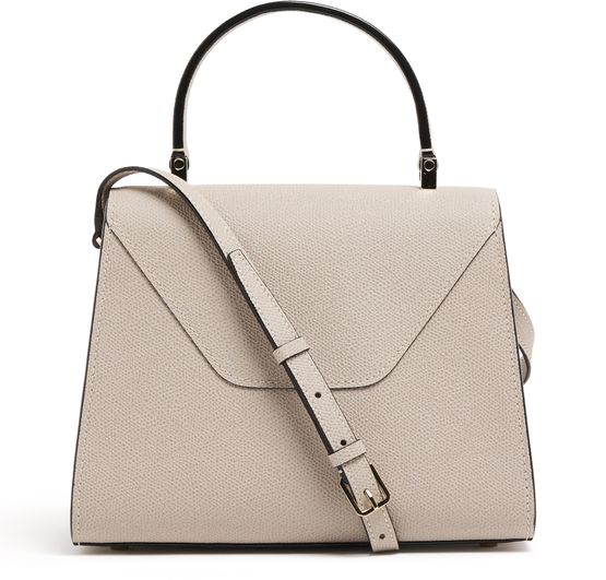 Valextra Iside mini bag in Nude — view 3