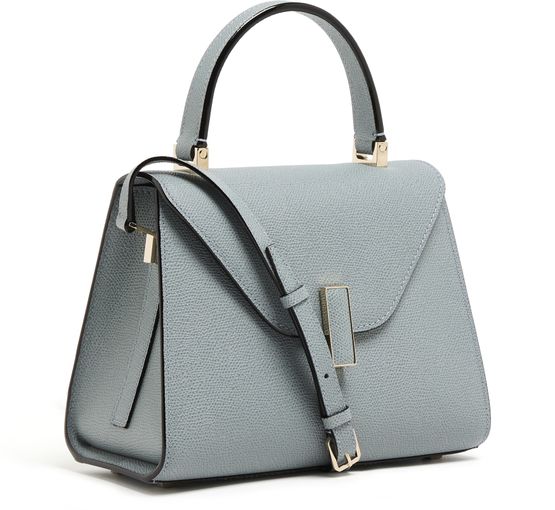 Valextra Iside mini bag in Polvere — view 2