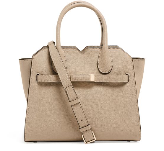 Valextra Milano two handles mini bag in Cachemire — view 1
