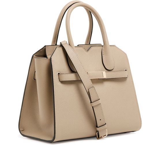 Valextra Milano two handles mini bag in Cachemire — view 2