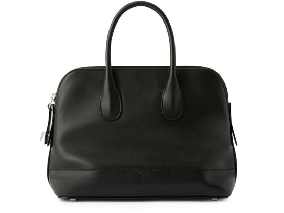 Valextra Mini MyLogo Sublime handbag in Nero — view 2