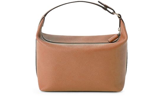 Valextra Mochi mini handle bag in Cioccolato — view 3