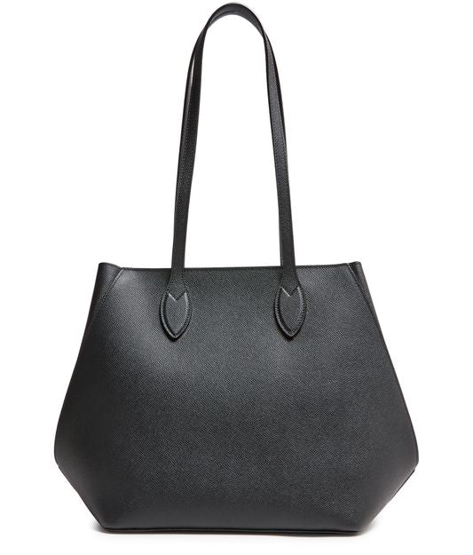 Valextra Vivi small tote bag in Nero — view 1