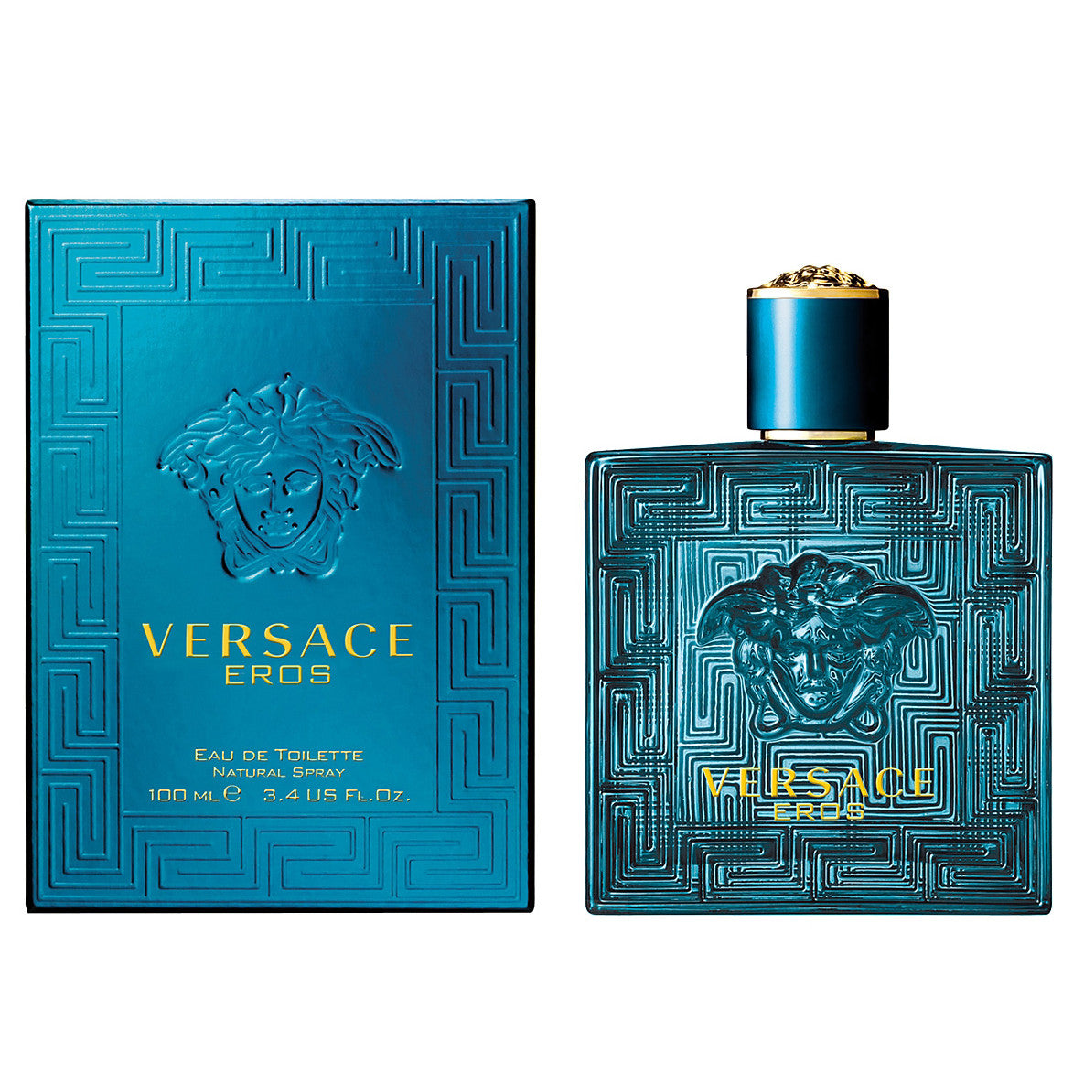 Versace Eros Eau de Toilette 100 ml bottle