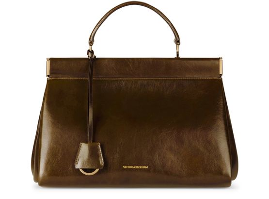 Victoria Beckham Sloane Frame bag in Dark Olive — view 1