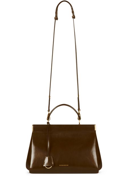 Victoria Beckham Sloane Frame bag in Dark Olive — view 3