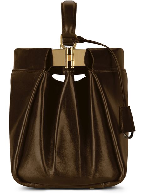 Victoria Beckham Sloane Frame bag in Dark Olive — view 4