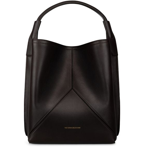 Victoria Beckham Victoria bucket bag in Coffee Liqueur — view 1