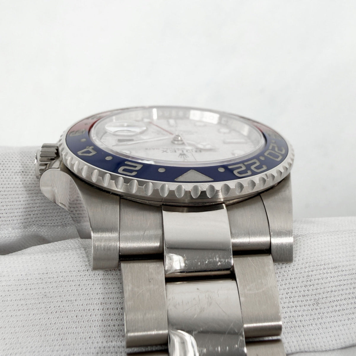 Rolex GMT-Master II patterned dial, view 5