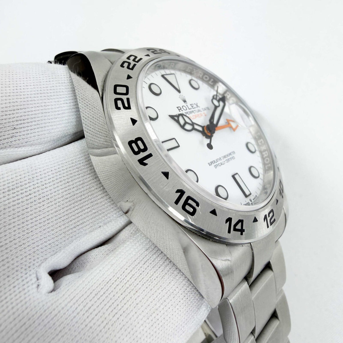 Rolex Explorer II white dial, view 2