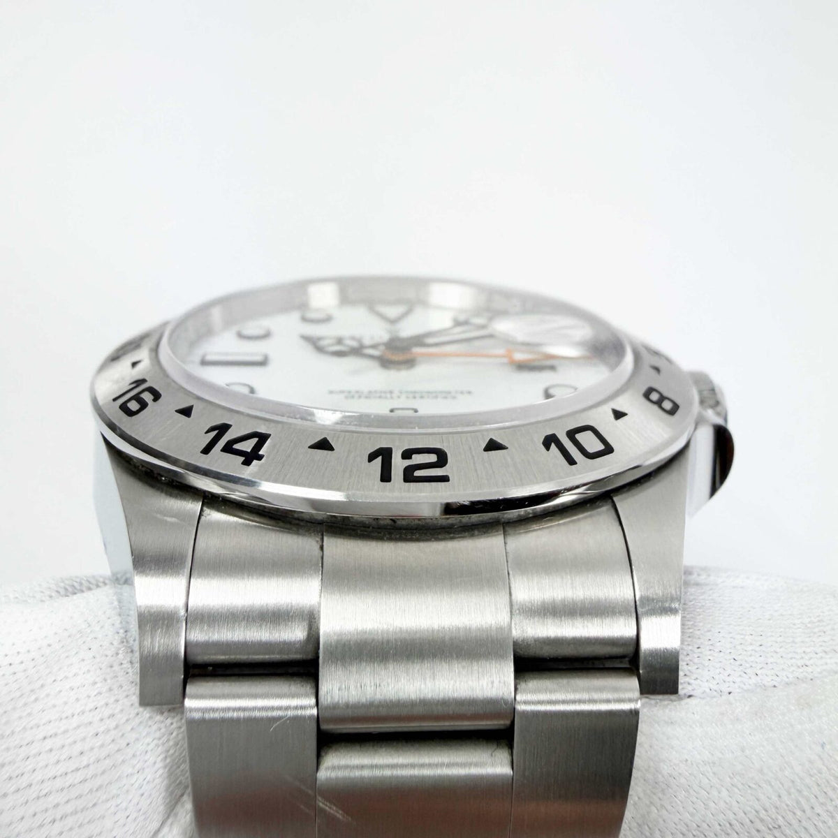 Rolex Explorer II white dial, view 4