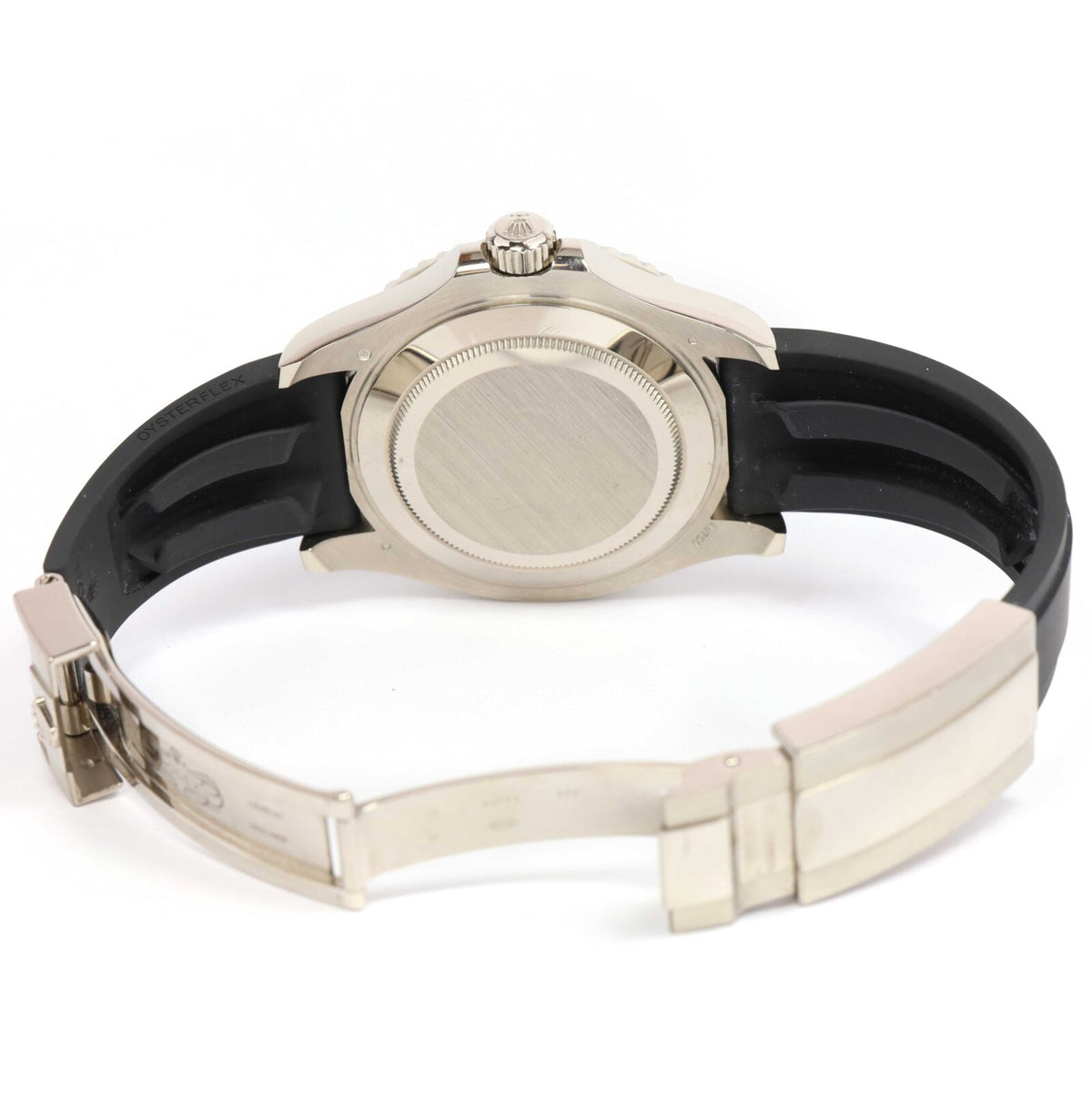 Rolex Yacht-Master 226659-0002 Black Dial Oysterflex Strap, view 6
