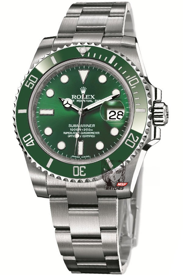 Rolex Submariner Green Dial Green Bezel 40 mm, view 1