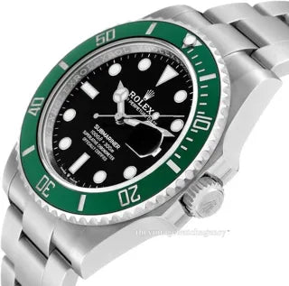 Rolex Submariner Black Dial Green Bezel 41 mm, view 4