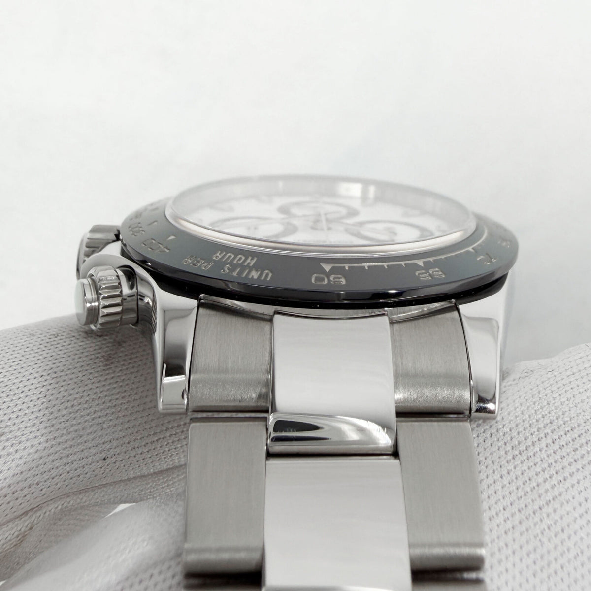 Rolex Daytona White Dial Oyster Bracelet, view 5
