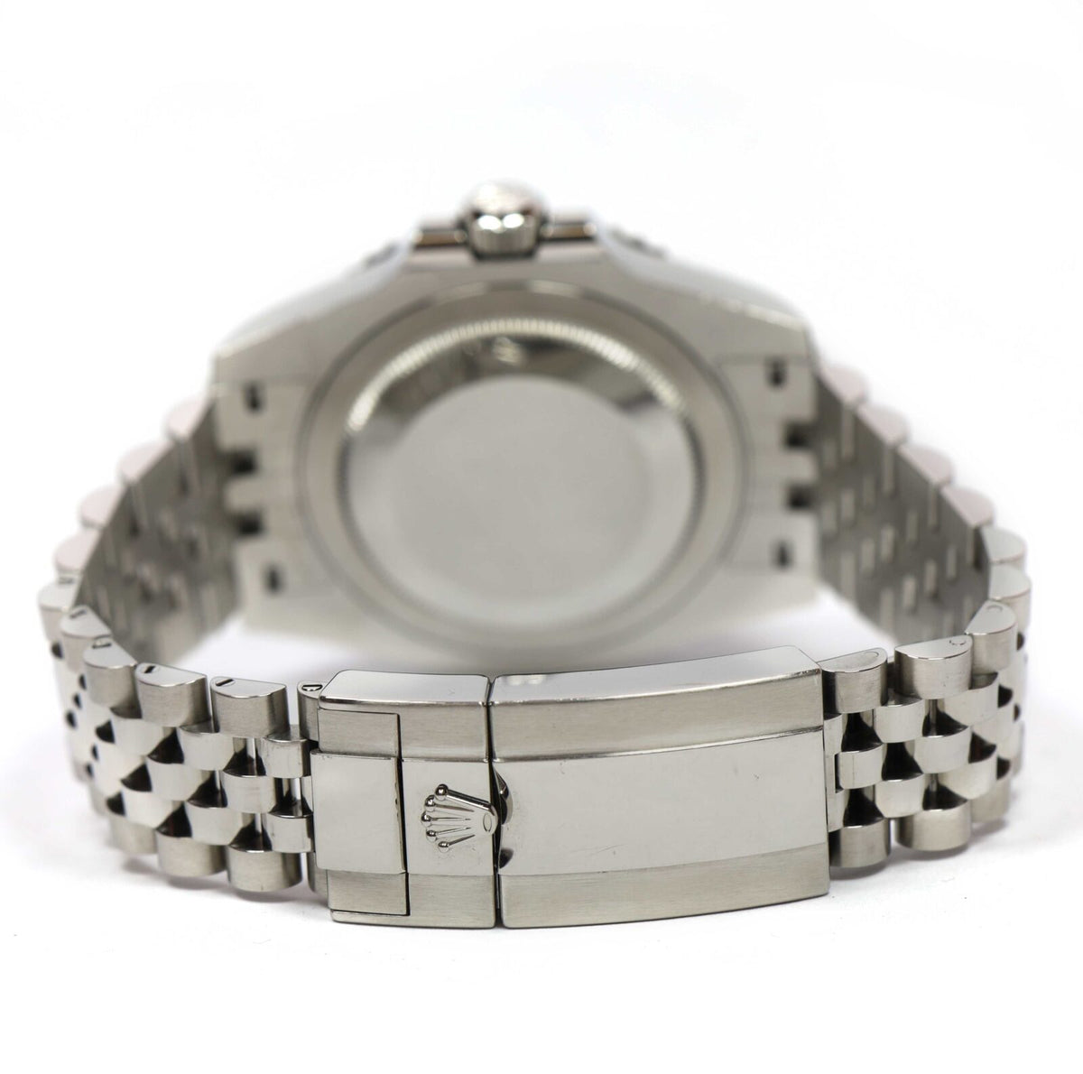 Rolex GMT-Master II Black Dial Blue Black Bezel Jubilee Bracelet, view 3