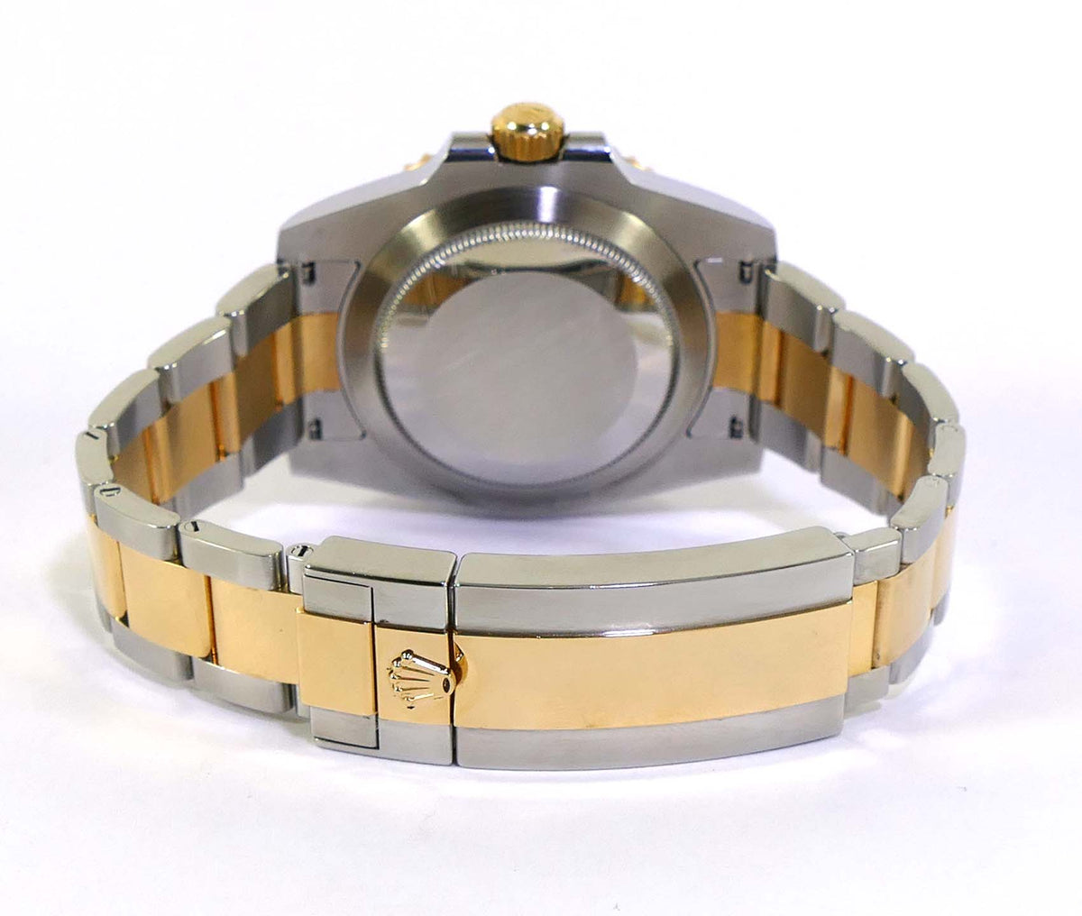 Rolex Submariner Black Dial Two-Tone Oyster Bracelet, view 5